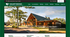 Desktop Screenshot of heartwoodconferencecenter.com